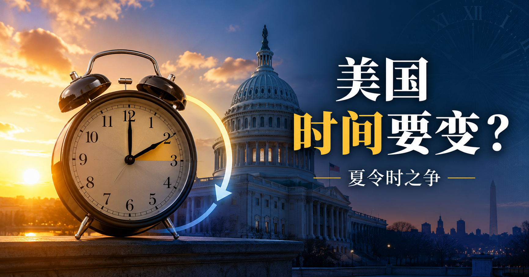 美国时间要大变？一年调两次钟的日子，可能真要结束了